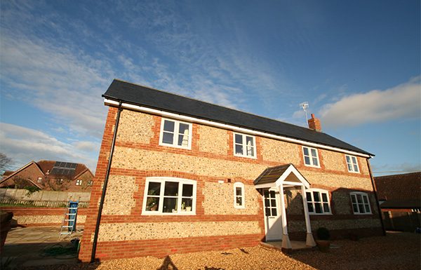 Knutsford new build, complete