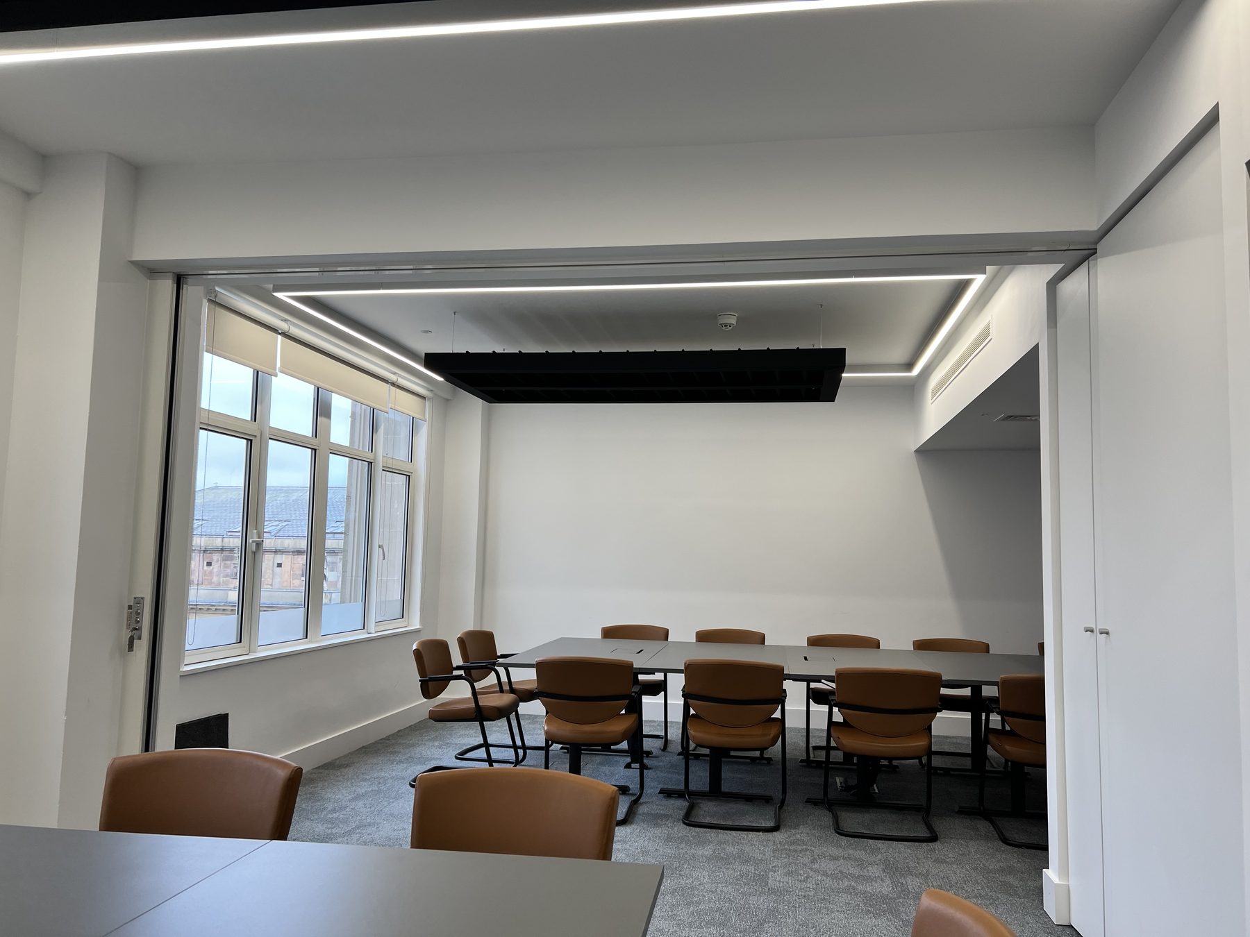 Staff kitchen and social space
