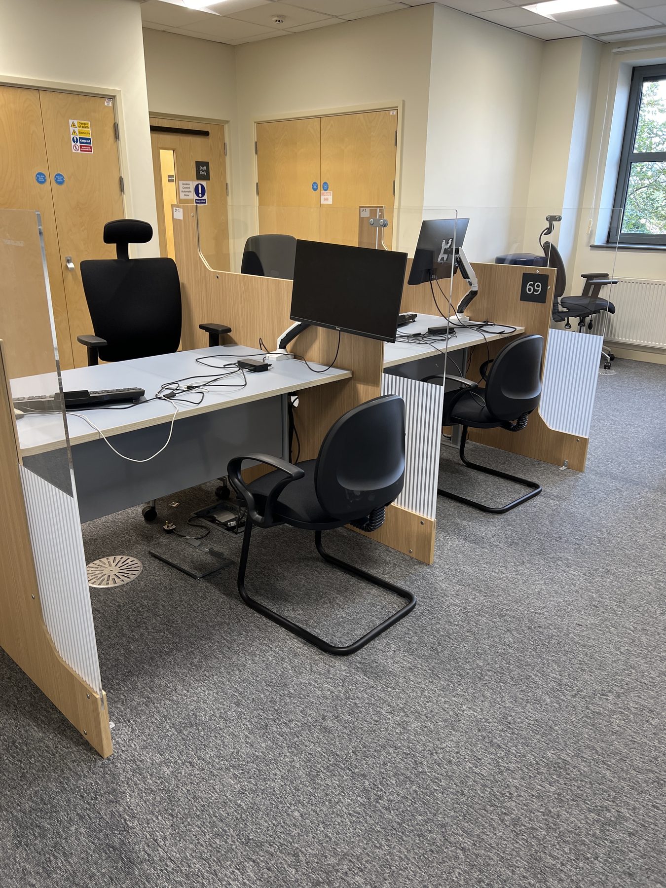 Power, data and cable management at every position