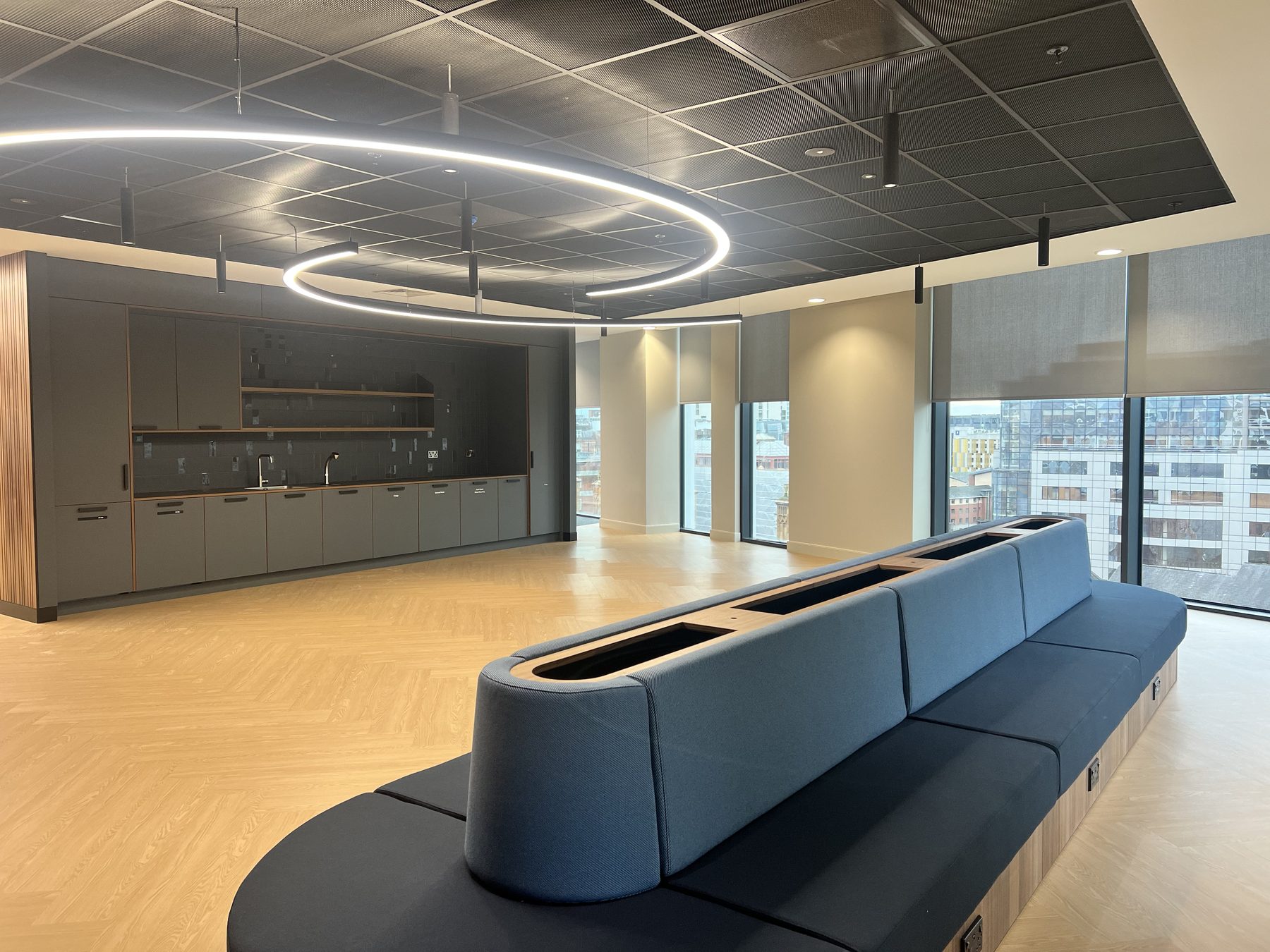 Vanguard, Manchester — complete Cat B fit-out