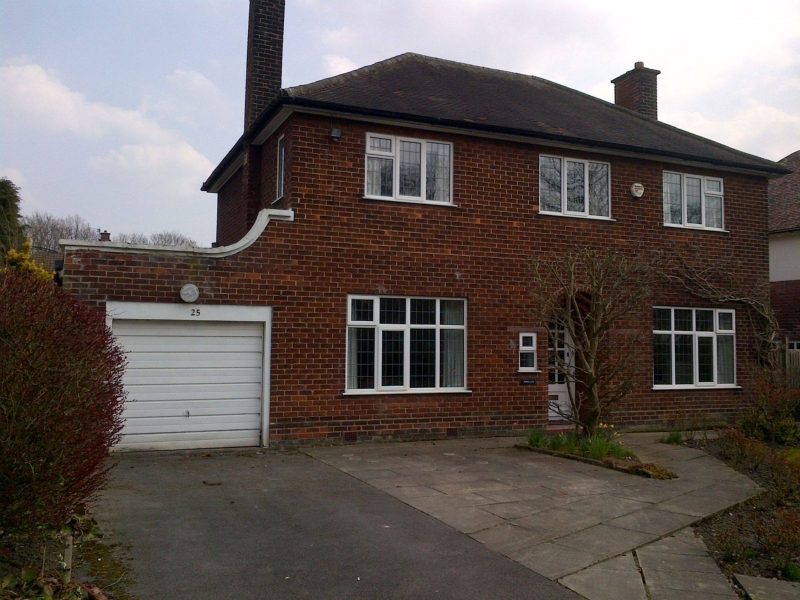Before — the house as we took it on