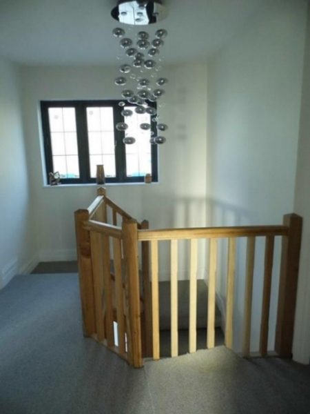 New oak staircase and landing